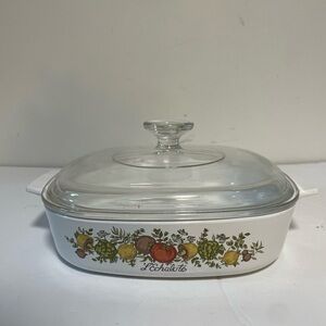 Corning Ware L’Echalote Casserole Dish with Lid